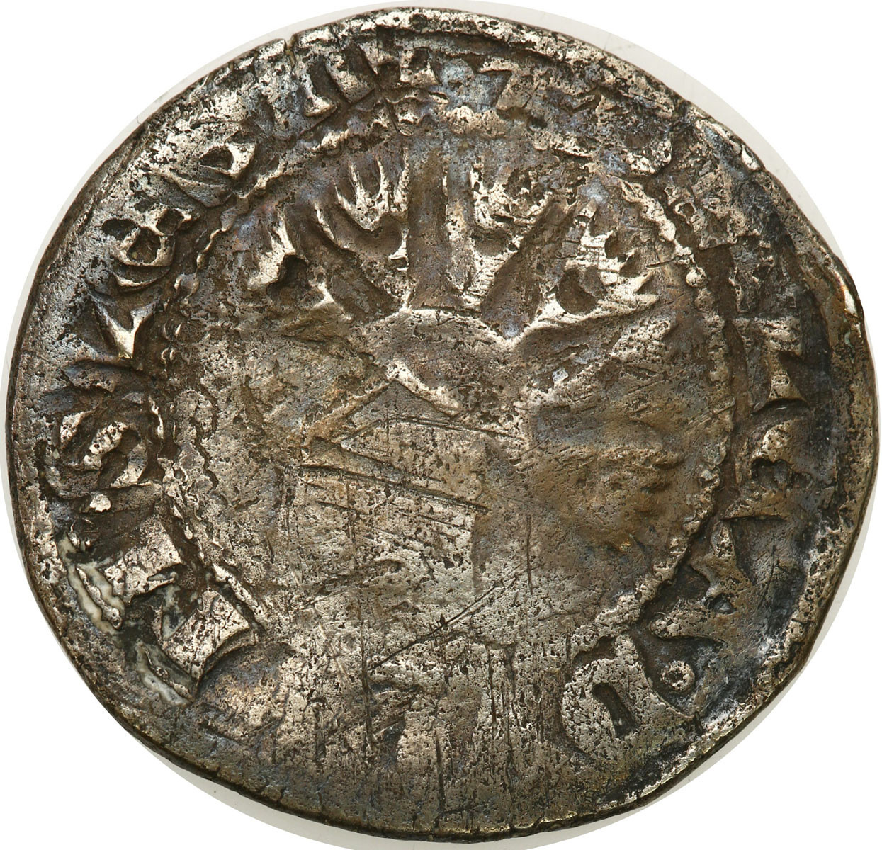 Śląsk. Księstwo Ziębickie. Bernard, Henryk, Bolko II (1301-1312). Kwartnik, Lwówek - RZADKOŚĆ R5